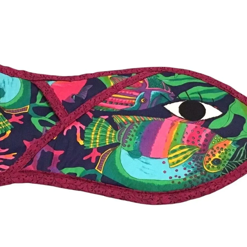 Tropical Fish Oven Mitt Unique Kitchen 16